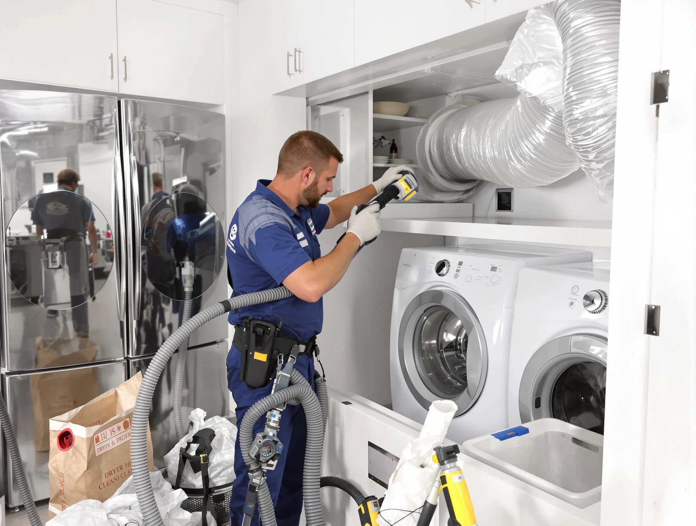 Professional duct cleaning by Monument Dryer Vent Cleaning in Monument
