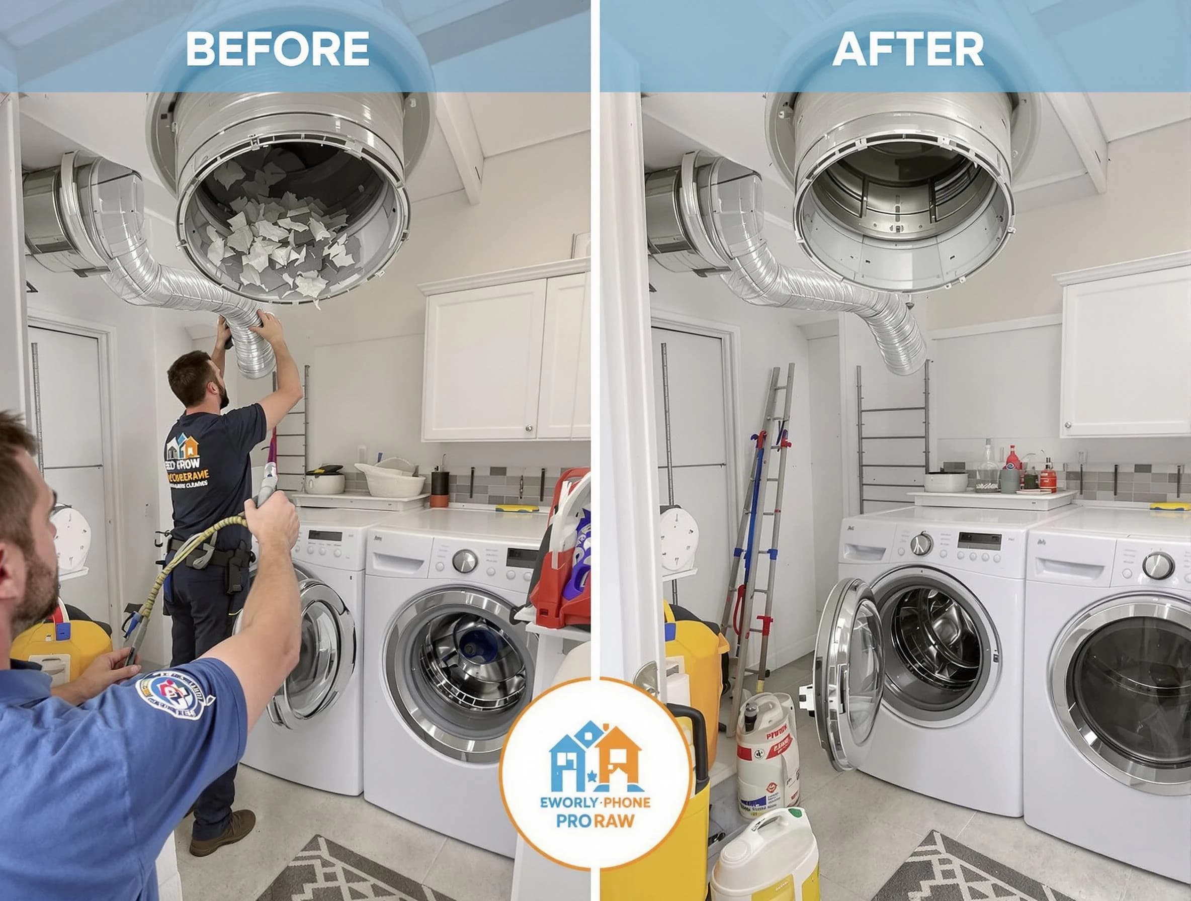 Residential dryer vent cleaning by Monument Dryer Vent Cleaning in Monument