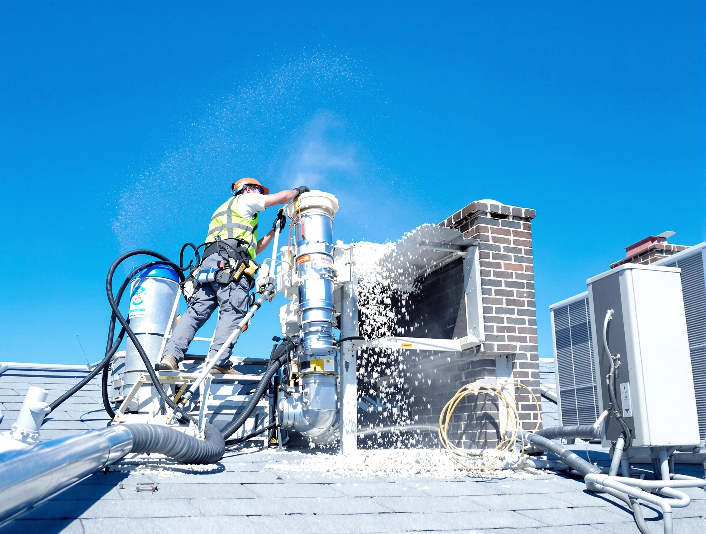 Expert roof dryer vent cleaning by Monument Dryer Vent Cleaning in Monument