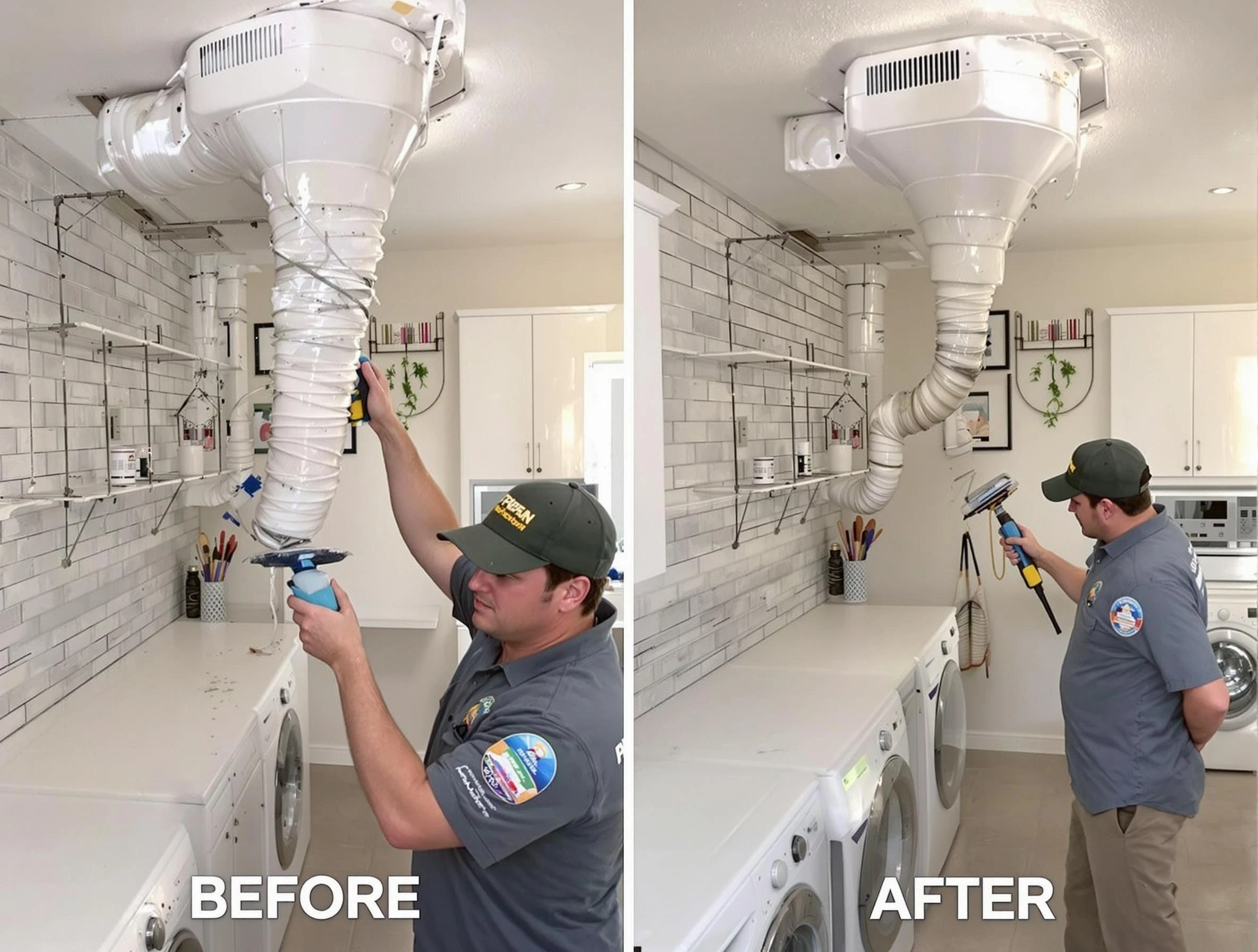 Professional dryer exhaust vent cleaning by Monument Dryer Vent Cleaning in Monument