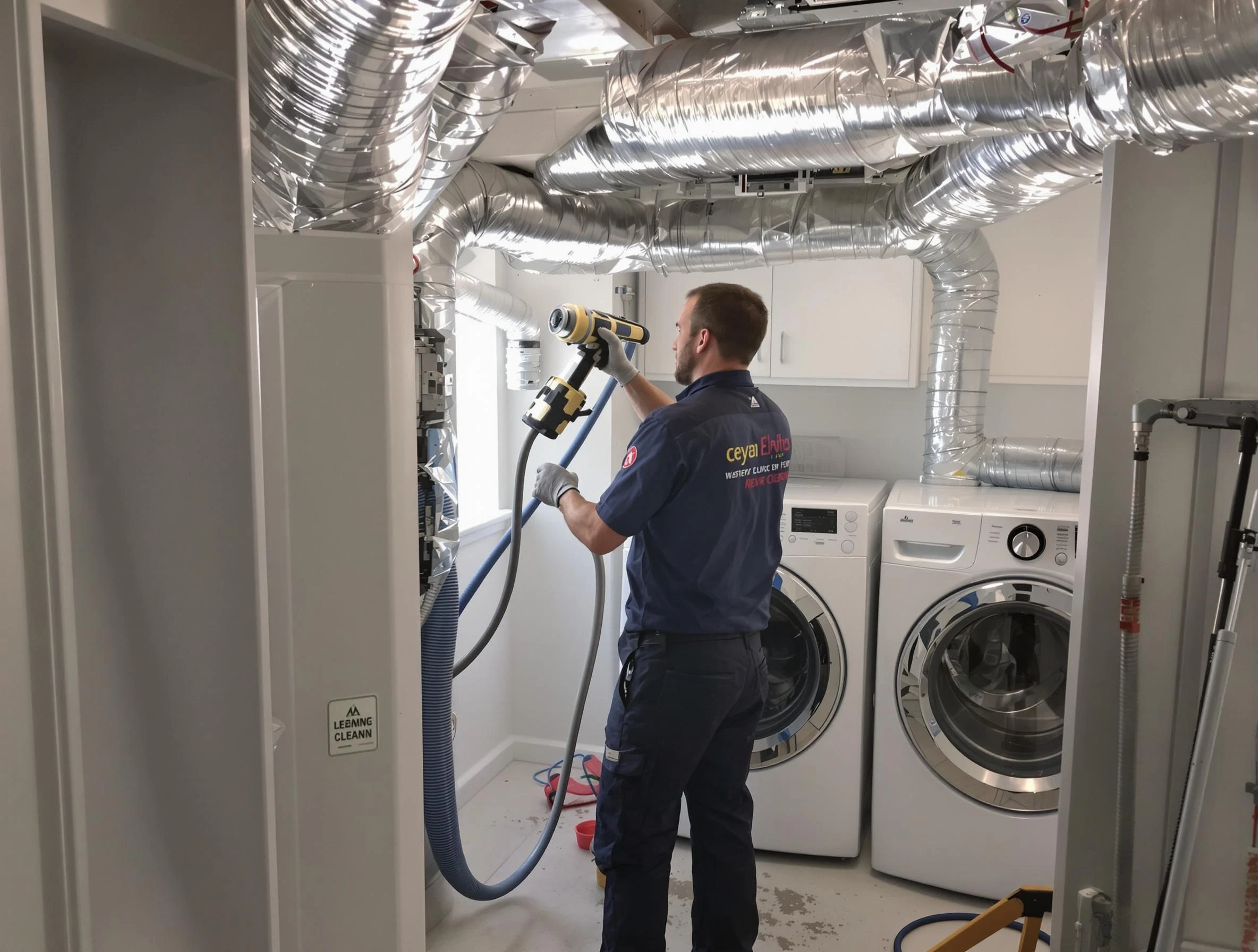 Monument Dryer Vent Cleaning specialist using advanced equipment for thorough duct cleaning in Monument